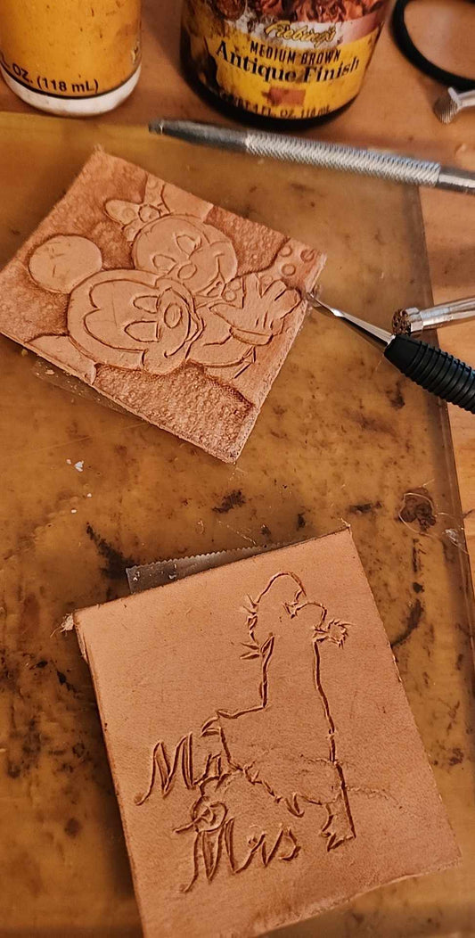 Custom Leather Keychain